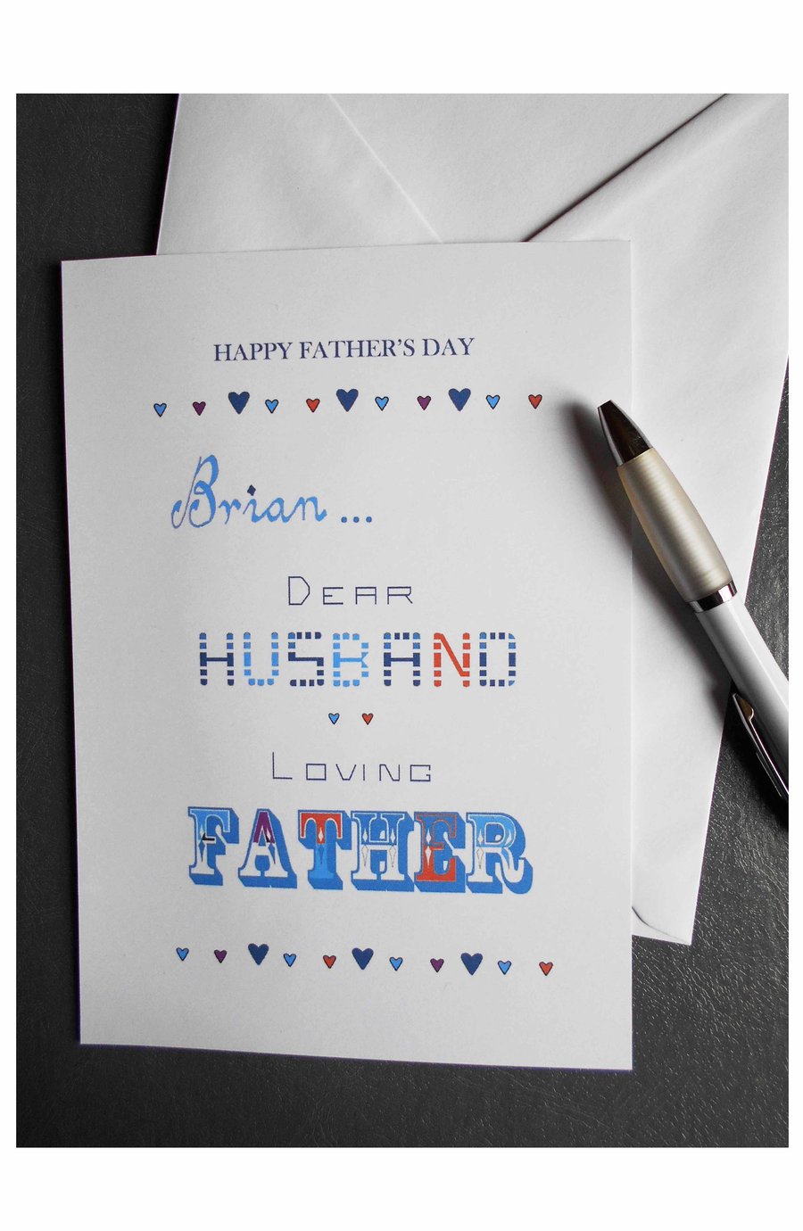 Personalised Fathers Day Card
