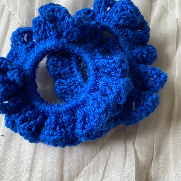 Royal Blue scrunchie (School uniform collection)