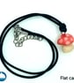 Toadstool Ceramic Necklace - Image 2