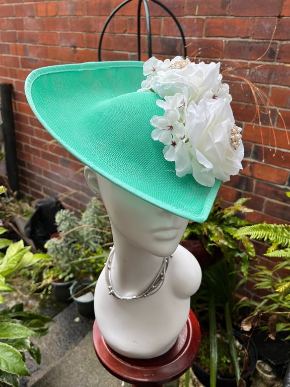Beautiful Handmade hat, Hat for the Races, Hats for Ascot, Special Occasion Hats
