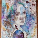 Amphitrite Goddess of the Sea Fine Art Giclée Print