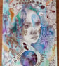 Amphitrite Goddess of the Sea Fine Art Giclée Print