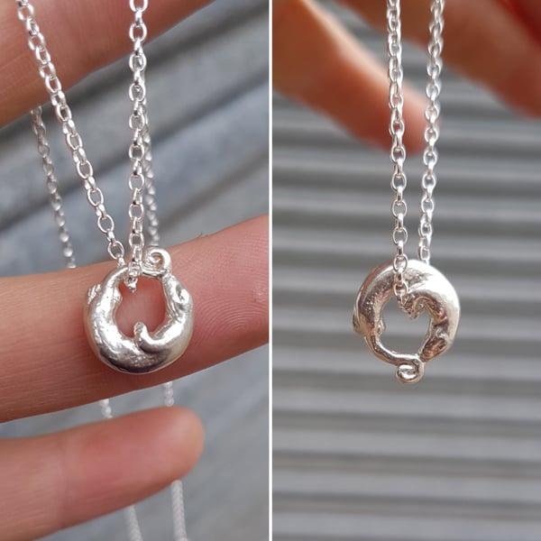 Otter Charm Necklace small.