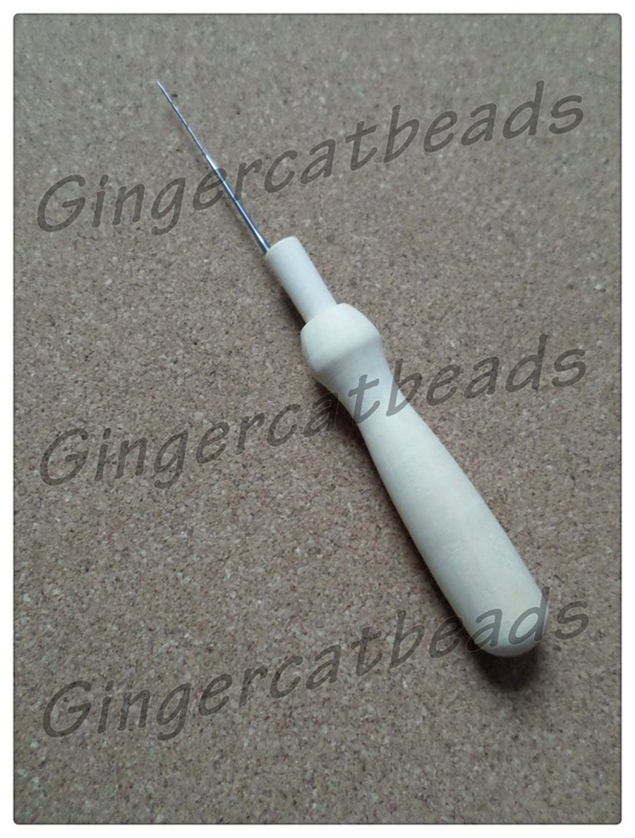 1 x Felting Needle Wooden Handled Tool With N... Folksy