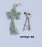 Macrame keyrings, ivy leaf keychain - Image 3