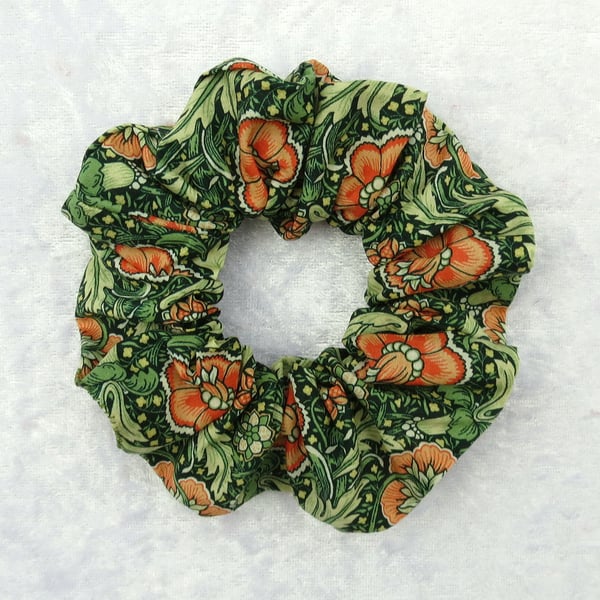 Liberty Tana Lawn scrunchie, hair scrunchie, floral