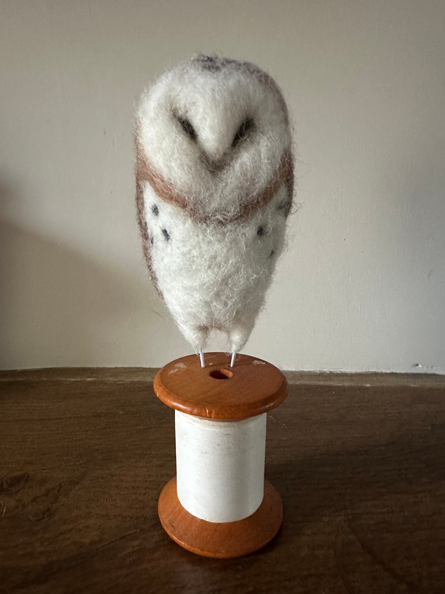 Owl on a bobbin 