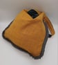 Medium reversible yellow and green knot bag.  - Image 7