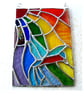 Kingfisher Rainbow Panel Stained Glass Suncatcher 021 - Image 9