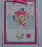 For You Mum Card Birthday Happy Mother's Day Vase of Flowers 3D Luxury Handmade - Image 1