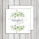 Delighted To Accept-Acceptance Card