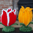 Handmade Glowing Flower Lamp – LED Unique Desk or Bed Decoration
