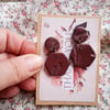 CLEARANCE! polymer clay earrings handmade- reduced-no 36