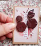 CLEARANCE! polymer clay earrings handmade- reduced-no 36