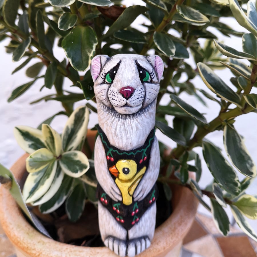 RESERVED FOR LORETTA - Emmeline the Ermine