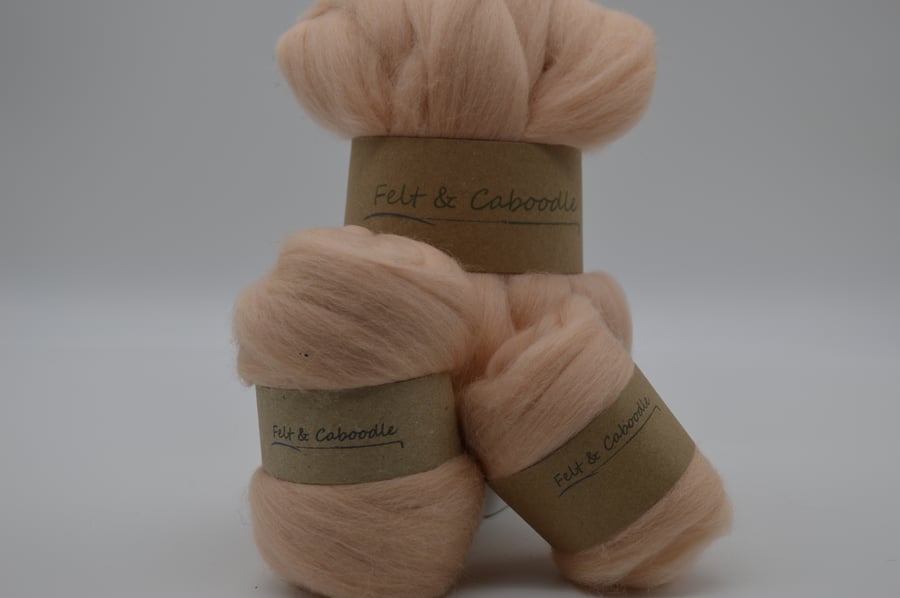  Corriedale Top Blush