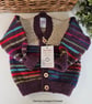 Designer Jaeger Merino Wool Baby Cardigan 9-18 months size  - Image 6