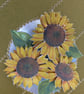 3D Decoupage sunflower card - Image 2