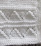 Round Neck Patterned Cardigan (White) - Image 2