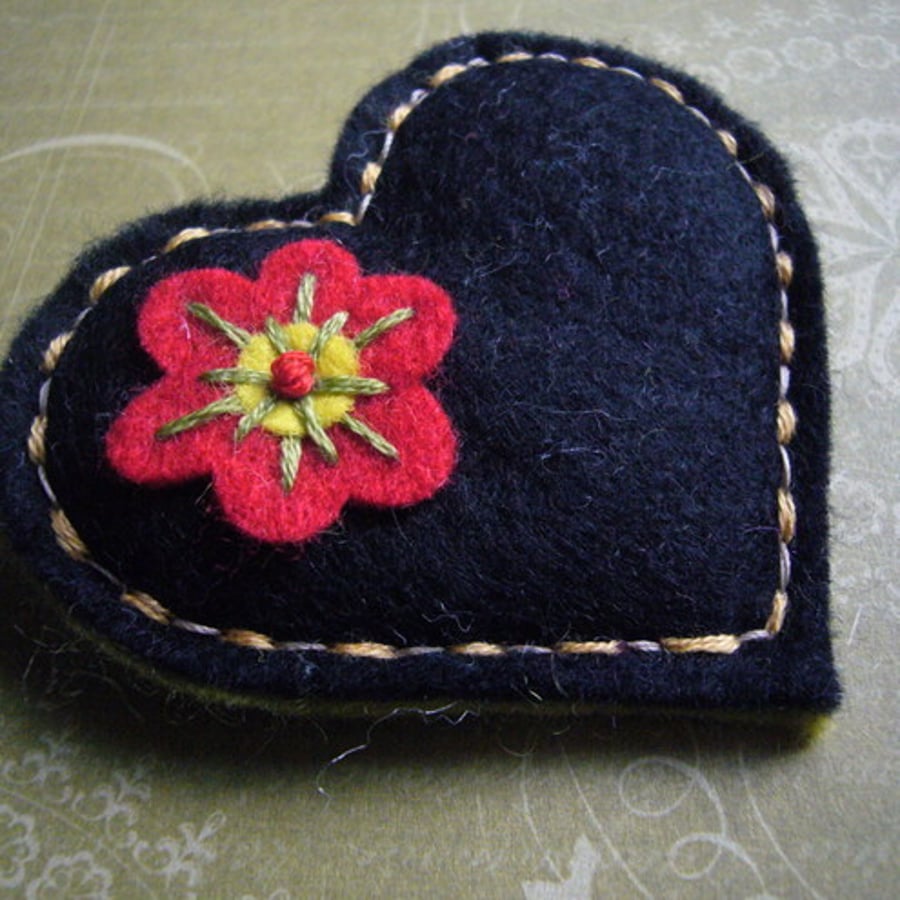 Heart ♥ Brooch