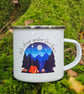 Enamel Hiking mug, Camping mug Hiker Gift - Image 3
