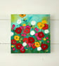 Anemone Painting, Wildflowers Meadow, Colourful Flowers Artwork, Floral Art - Image 3