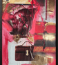 Pieces of red. What we Carry. Canvases 28cm on 35cm
