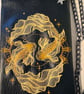 Gold Koi Embroidered Crossbody Bag - Image 2