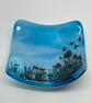 Meadow Flowers Fused Glass Dish  - Image 1