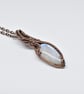 Moonstone and Copper Gothic Style Pendant - Image 8