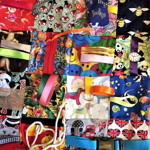 Dementia - Alzheimer's fidget blankets 