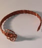 Classic copper wire wrapped bangle - Image 4