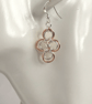 Two Tone Chainmaille Earrings  - Image 4