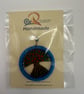 Handmade Tree of Life Hanging Decoration - Upcycled Dorset Button Ornament - Image 3
