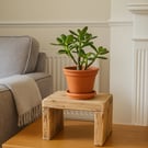 Rustic Solid Wooden Plant Stand,Stool