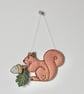 'Little Squirrel' - Hanging Decoration - Image 3