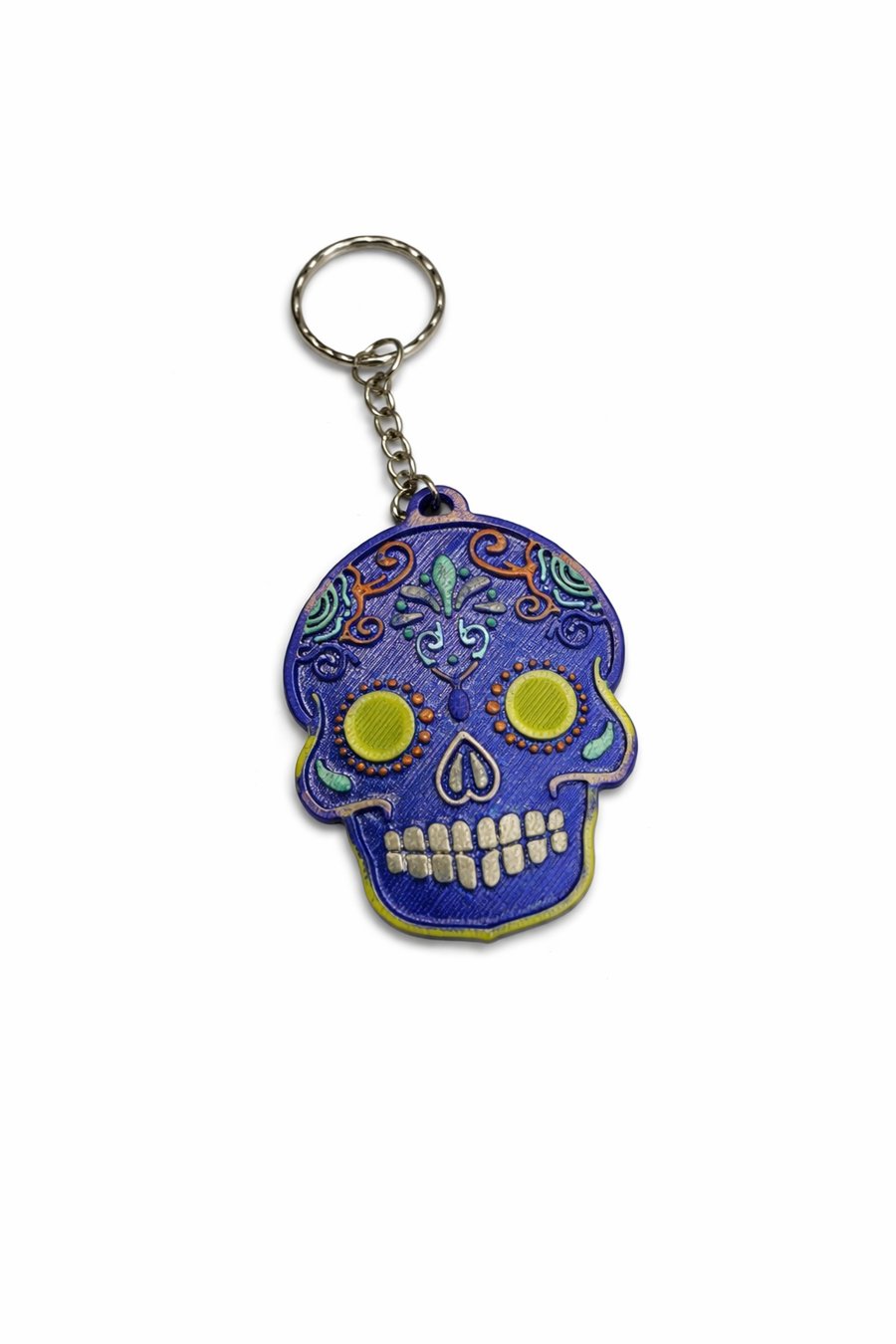 Sugar Skull Keychain - Any 3 keychains for 5 - See our bundle listing
