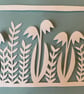 Snowdrops in Spring papercut - Image 2