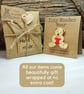 Love You Bear Brooch, Handmade Valentines Gift, Cute Teddy Pin, Unique Gift - Image 5
