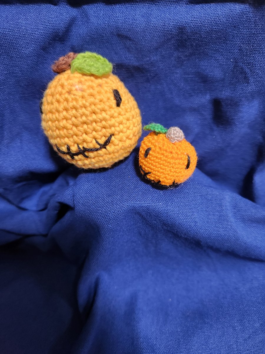 Halloween Pumpkin Amigurumi Crochet 