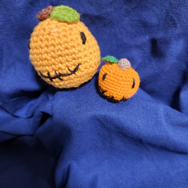 Halloween Pumpkin Amigurumi Crochet 