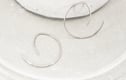 1 inch titanium hoops
