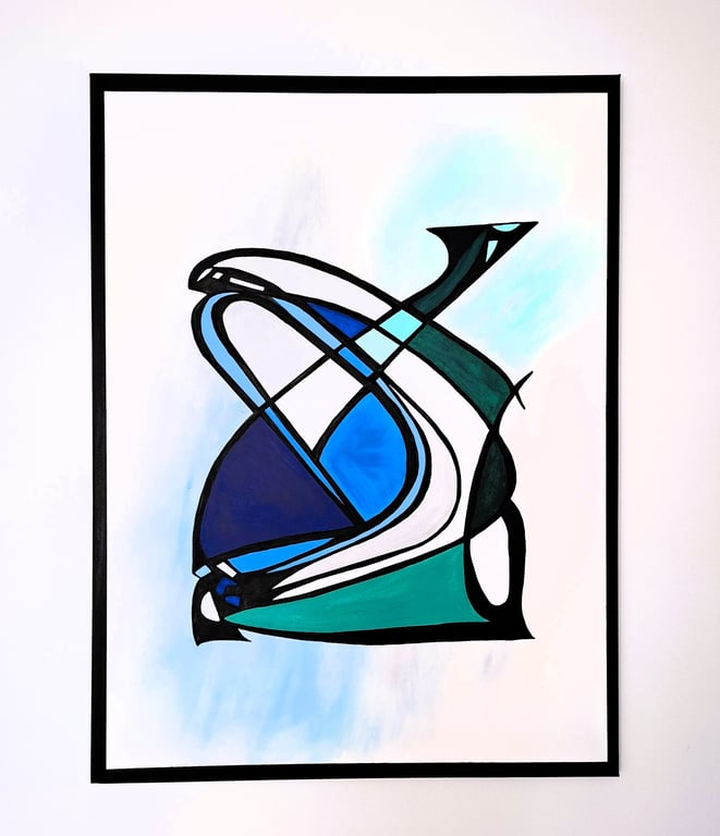 Original Abstract Acrylic Painting - Abstract Art – Home Decor