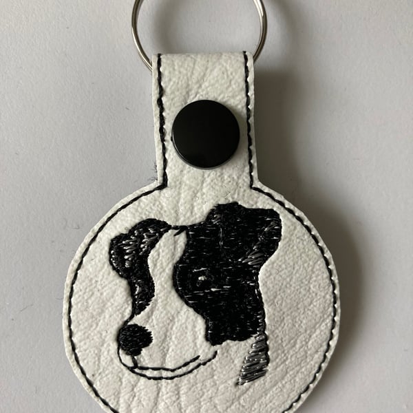 874. Jack Russell keyring.