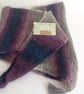 SALE..BAKTUS SCARF , wrap .Wool blend. Lightweight. 'Evening Shadows ' - Image 3