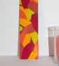 Autumn leaves bookmark, reading gift