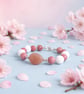 Sunstone, Jade & Rhodonite Sterling Silver Bracelet - Summer Jewellery - Image 3