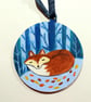 wintery fox bauble - Image 1