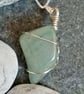 Wire-wrapped natural Aventurine Tumble Stone  - Image 2