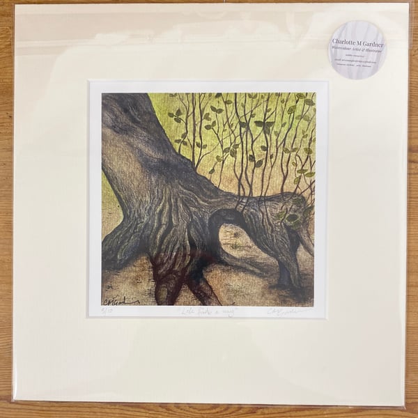 Life Finds A Way On A Hornbeam